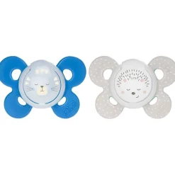 Chicco Physio Comfort Chupete De Silicona De 16-36 Meses Tonos Azules, 2 Unidades