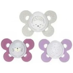 Chicco Physio Comfort Chupete De Silicona De 16-36 Meses Tonos Rosas, 2 Unidades