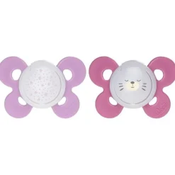 Chicco Physio Comfort Chupete De Silicona De 16-36 Meses Tonos Rosas, 2 Unidades