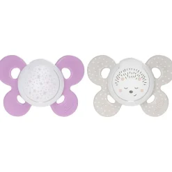Chicco Physio Comfort Chupete De Silicona De 16-36 Meses Tonos Rosas, 2 Unidades