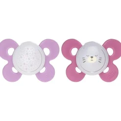 Chicco Physio Comfort Chupete De Silicona De 16-36 Meses Tonos Rosas, 2 Unidades