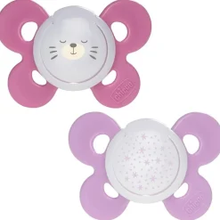 Chicco Physio Comfort Chupete De Silicona De 16-36 Meses Tonos Rosas, 2 Unidades
