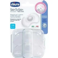 Chicco Protegepezón Silicona Skintoskin T-S-/M 2Uds