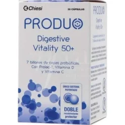 Chiesi Produo Digestive Vitality 50+ Para Una Buena Digestión Y Salud Ósea 30 Cápsulas