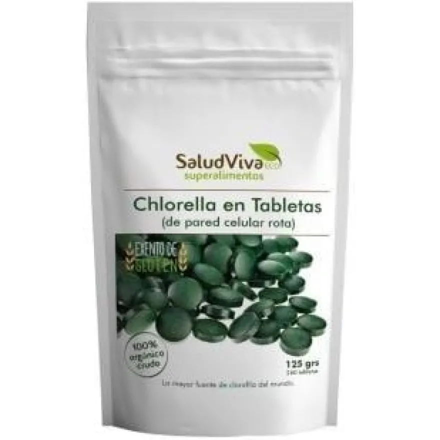 Chlorella 125g - Salud Viva