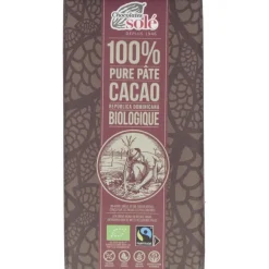 Chocolate Negro 100% 100gr. Eco Sg - Chocolates Sole