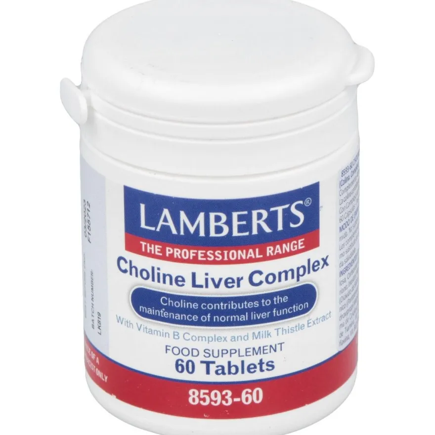 Choline Liver Complex Complejo De Colina 60Comp.