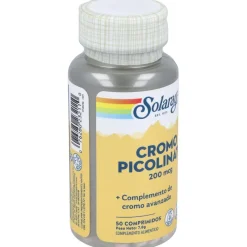 Chromium Picolinate 200 50 Tabletas - Solaray