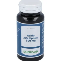 Ácido Alfa Lipoico 300mg. 60comp - Bonusan