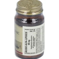 Ácido Alfa - Lipoico 60mg 30vcaps - Solgar
