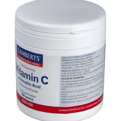 Ácido Ascorbico (polvo) 250 Gr - Lamberts