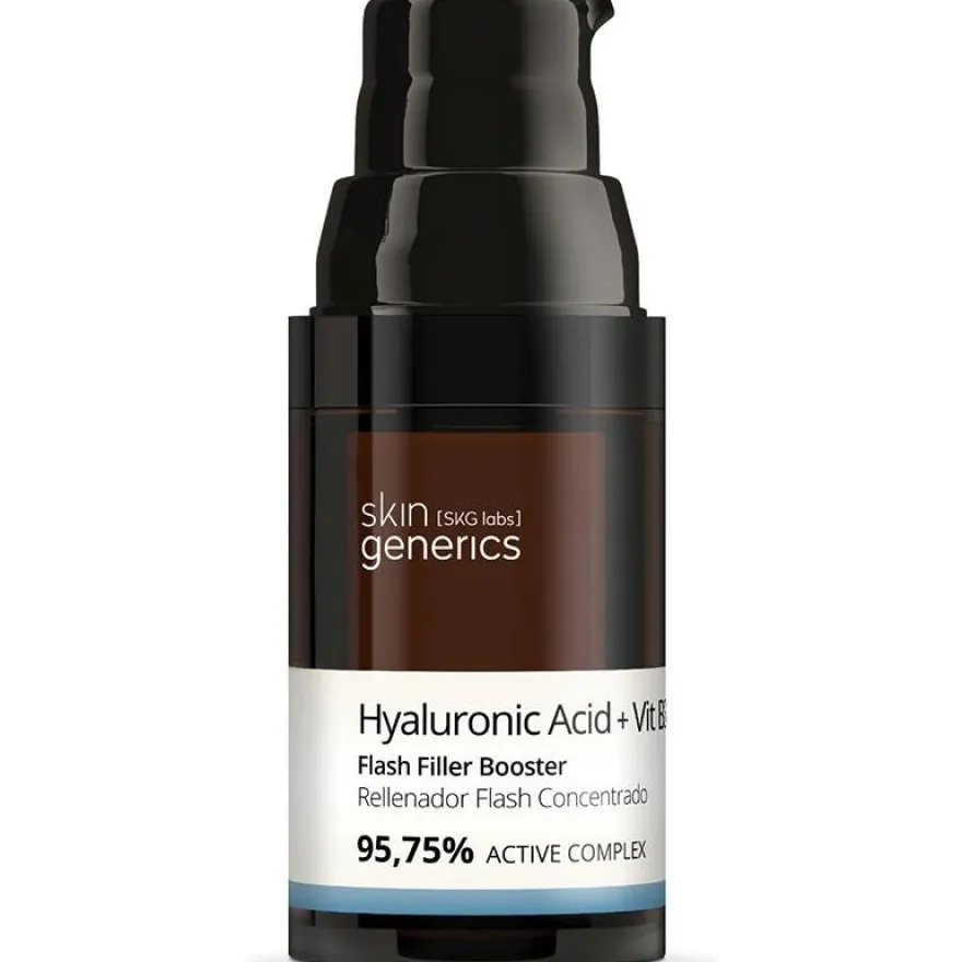 Ácido Hialurónico + Vit B3 Rellenador Flash Concentrado 95,75% 20 ml - Skin Generics