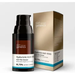 Ácido Hialurónico + Vit B3 Rellenador Flash Concentrado 95,75% 20 ml - Skin Generics