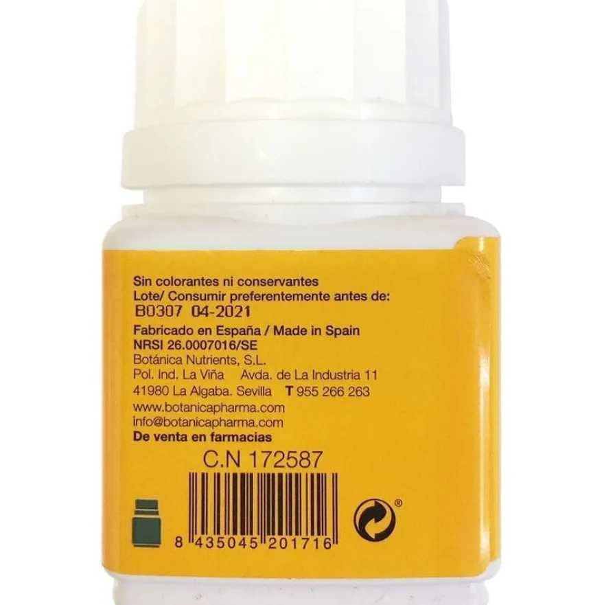 Ácido Hialuronico 50mg 60com - Botanicapharma