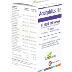 Ácidophilus Ultra 60 Cápsulas - Sura Vitasan
