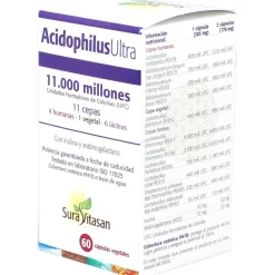 Ácidophilus Ultra 60 Cápsulas - Sura Vitasan