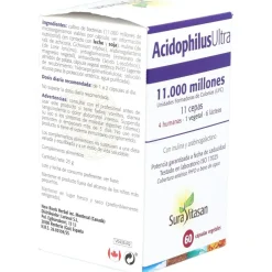 Ácidophilus Ultra 60 Cápsulas - Sura Vitasan
