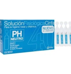 Cinfa Solución Fisiologica (monodosis 5 ml 40 U) - Cinfa S a