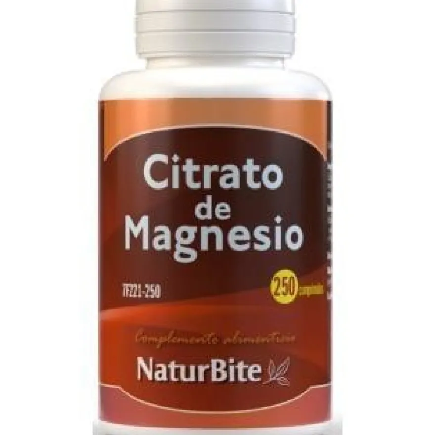 Citrato de Magnesio 250comp - Naturbite
