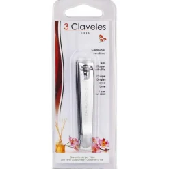 3 Claveles Cortauñas con Lima 8cm 1ud - Tresclaveles