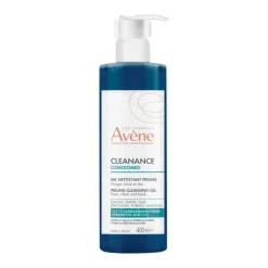 Cleanance Comedomed Gel Limpiador Exfoliante, 400 ml. - Avene