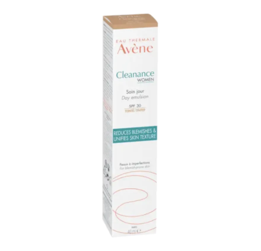 Cleanance Women Cuidado de Día con Color SPF 30, 40 ml. - Avene