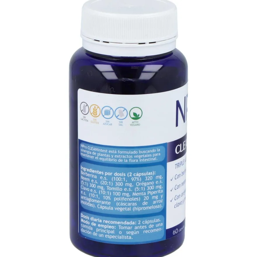 Cleanintest 60cap. 2 - Npro