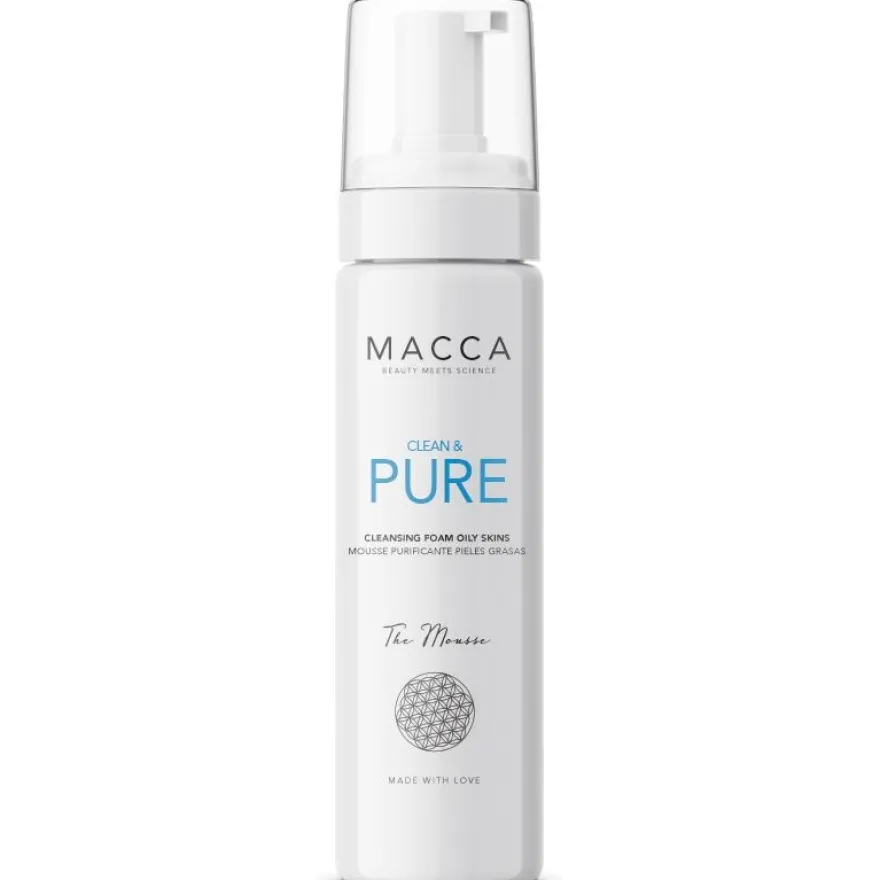 Clean y Pure Cleansing Foam Oily Skins 200ml - Macca