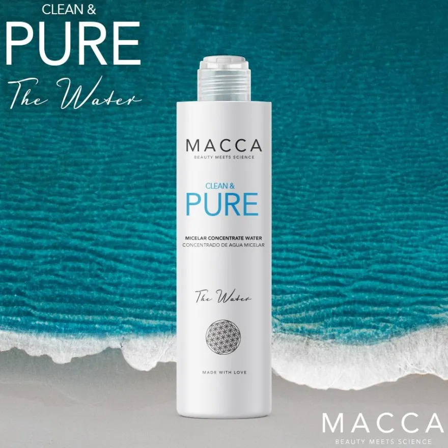Clean y Pure Micelar Concentrate Water 200ml - Macca