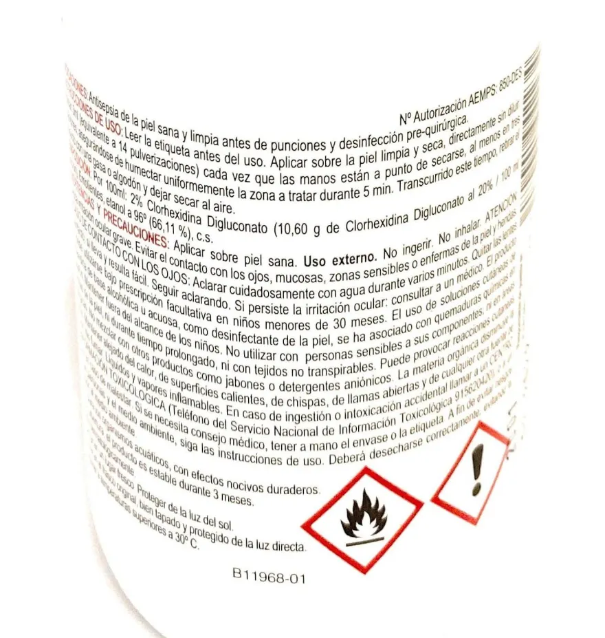 Clorhexidina - Orravan (2% 1 Frasco 250 Ml)