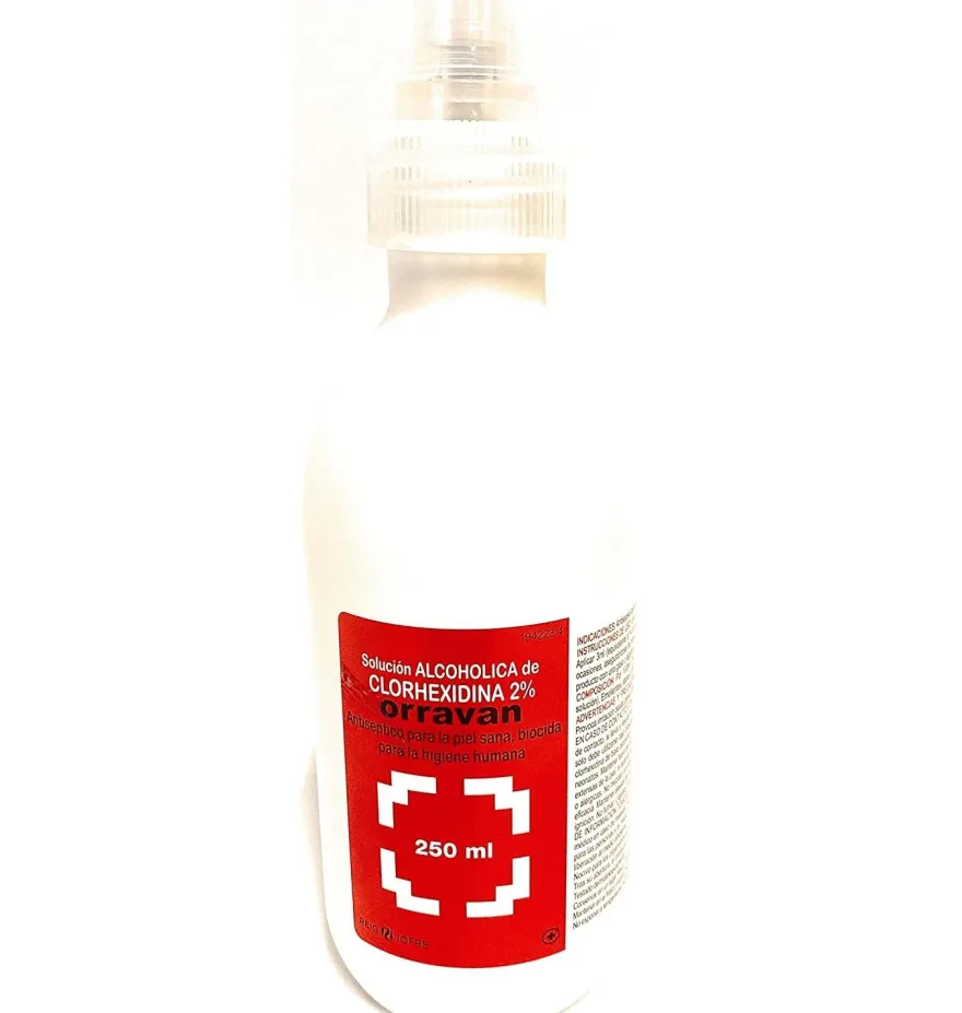 Clorhexidina - Orravan (2% 1 Frasco 250 Ml)