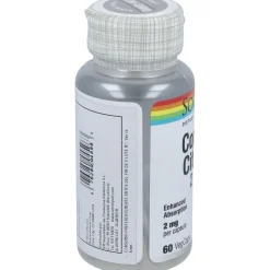 Cobre Citrato 2mg 60caps - Solaray