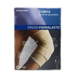 Codera Banda Epicondilitis - Farmalastic Innova (contorno 1 Unidad Talla Grande Color Beige) - Cinfa S a
