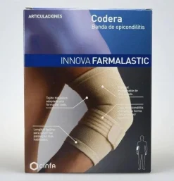Codera Banda Epicondilitis - Farmalastic Innova (contorno 13 - 16 1 Unidad Talla Pequeña Color Beige) - Cinfa S a