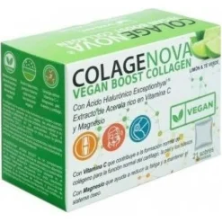 Colagenova Vegan Boost Té Verde Limón 21 Sobres