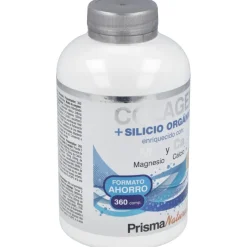 Colagen + Silicio Orgánico, con Magnesio y Calcio 360 Comprimidos - Prisma Natural