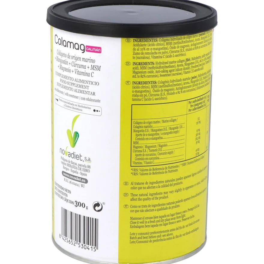 Colamag Calman Suplemento Nutricional en Polvo con Colágeno - Novadiet