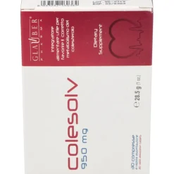 Colesolv 30comp - Glauber Pharma