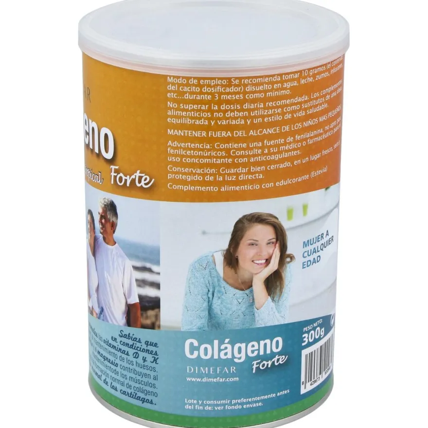 Colágeno Forte Sabor Tropical 300g - Dimefar