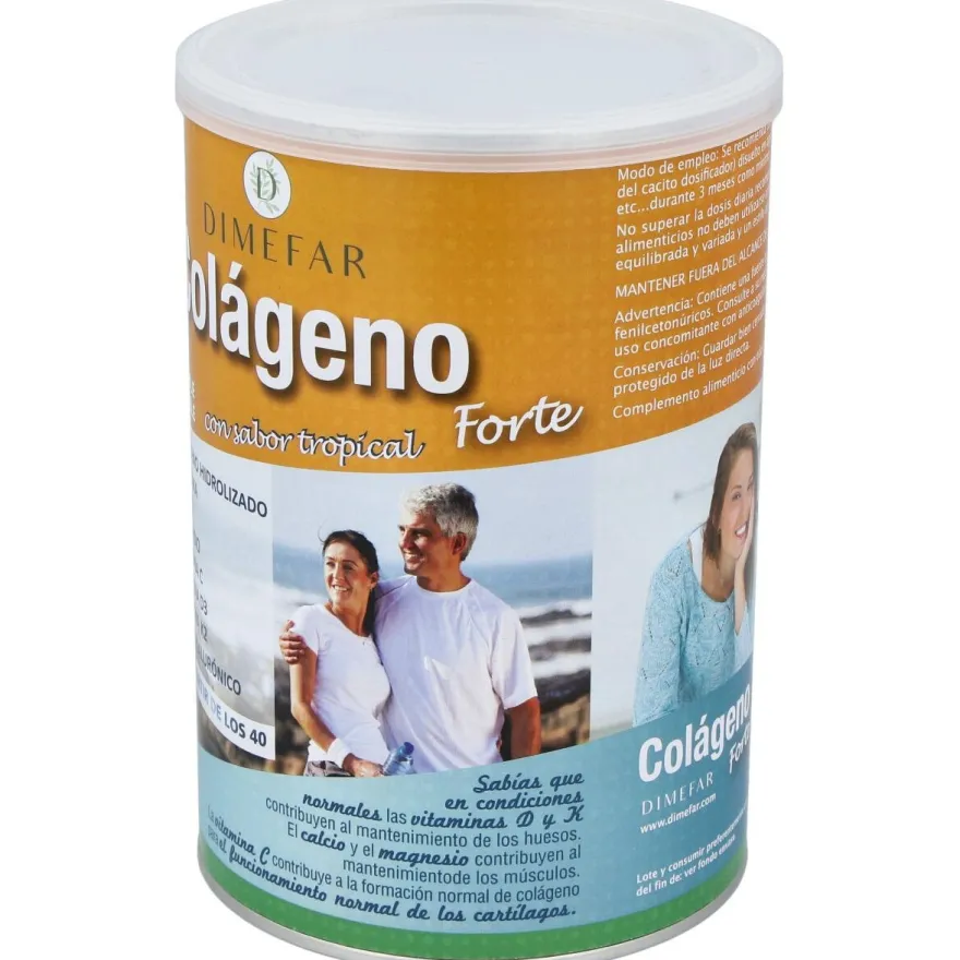 Colágeno Forte Sabor Tropical 300g - Dimefar