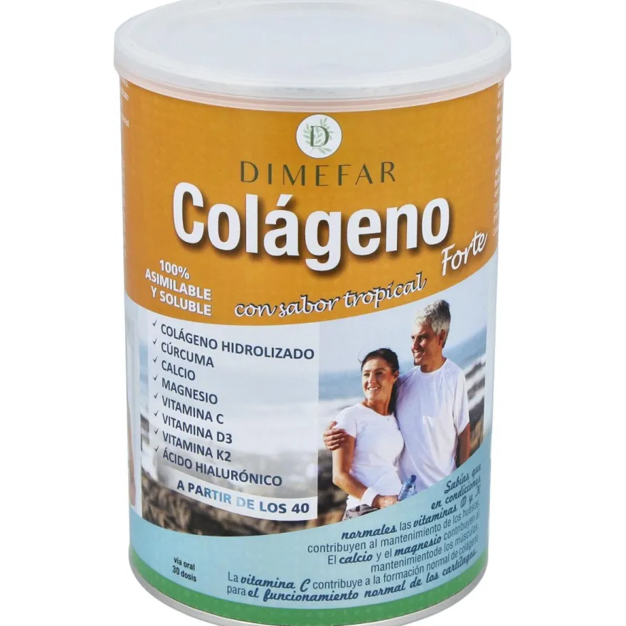 Colágeno Forte Sabor Tropical 300g - Dimefar