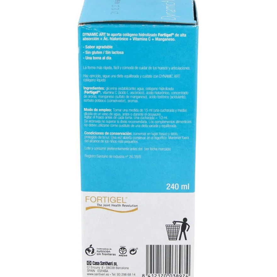 Colágeno Líquido Articulaciones 240 ml - Santiveri
