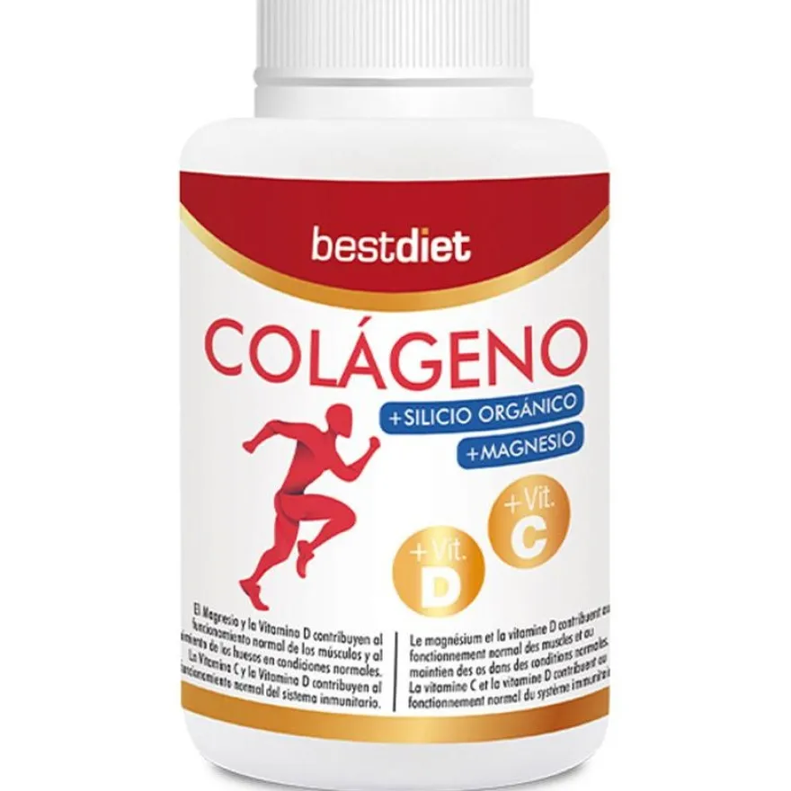 Colágeno + Silicio Orgánico 120 Caps - Best Diet