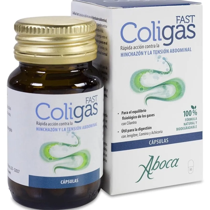Coligas Fast, 30 Cápsulas - Aboca