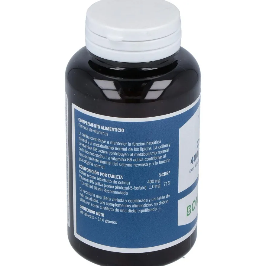 Colina 400g con Vitamina B6 - Bonusan
