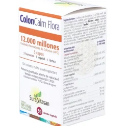 Colon - Calm Flora 30 Cápsulas - Sura Vitasan