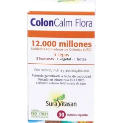 Colon - Calm Flora 30 Cápsulas - Sura Vitasan