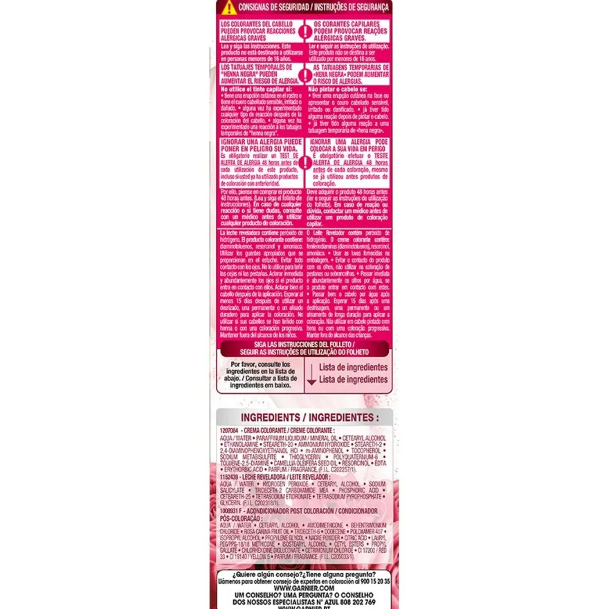 Color Sensation N°6.0 Rubio Oscuro 1ud - Garnier