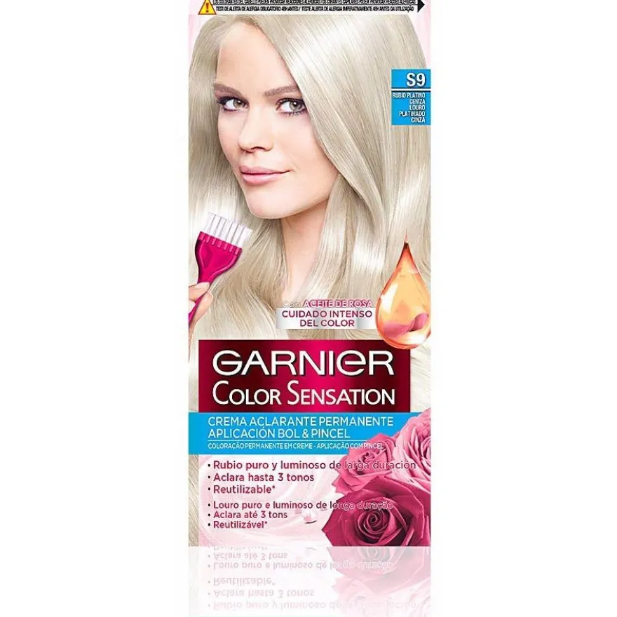 Color Sensation S9 Rubio Platino Ceniza 120 Gr