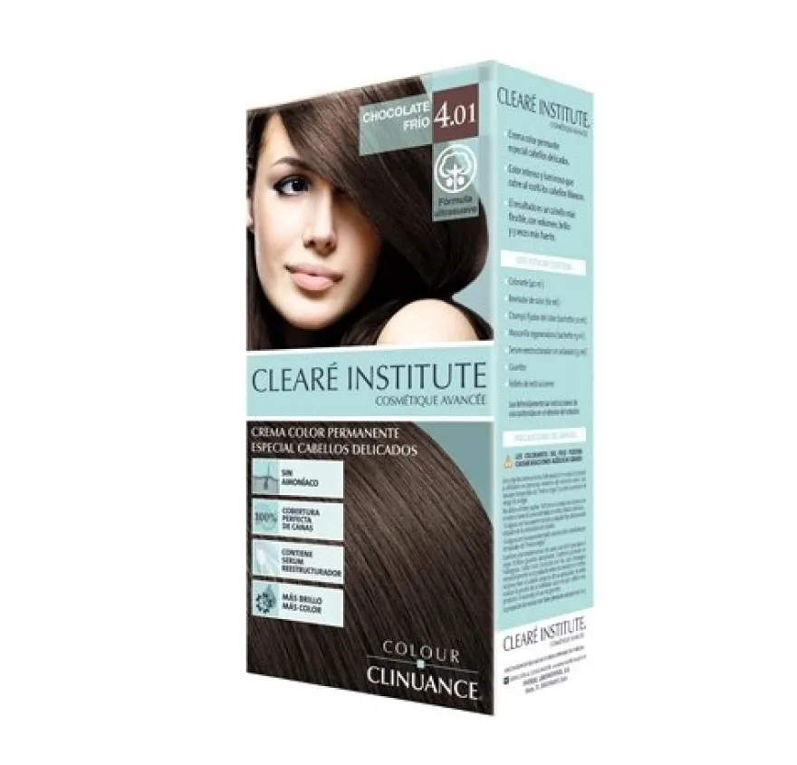 Colour Clinuance Color 4.01 Chocolate Frío, 170 ml. - Phergal